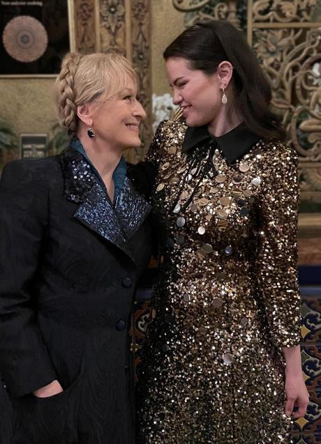 Imagen - Meryl Streep y Selena Gomez, en el set de 'Solo asesinatos en el edificio'. (FOTO: D. R.)