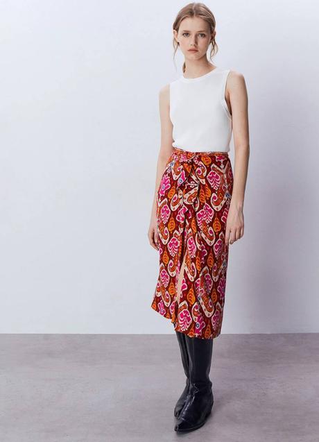 Imagen - Falda pareo estampada
