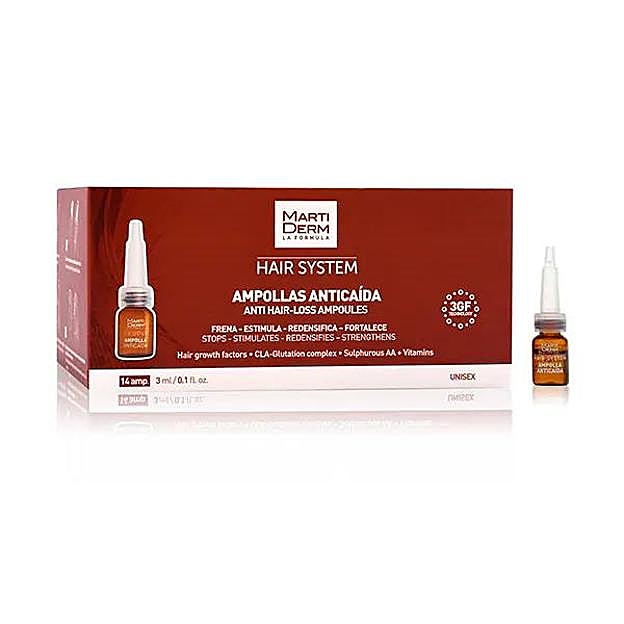 Martiderm® Hair System Ampollas Anticaída