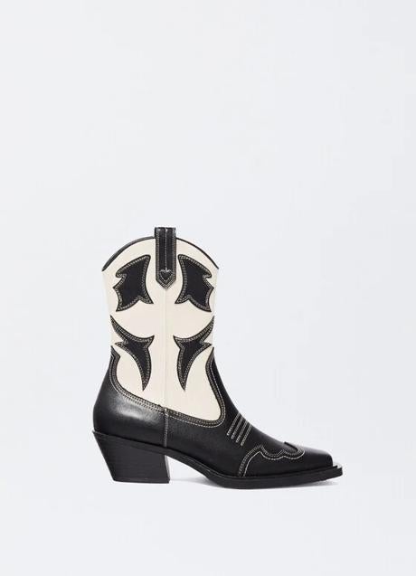 Imagen - Botines blancos y negros de Parfois, 55,99 euros.