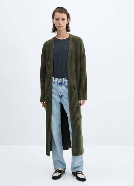 Imagen - Cárdigan de punto grueso relaxed