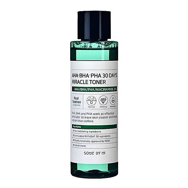 AHA, BHA, PHA 30 Days Miracle Toner de Some By Mi