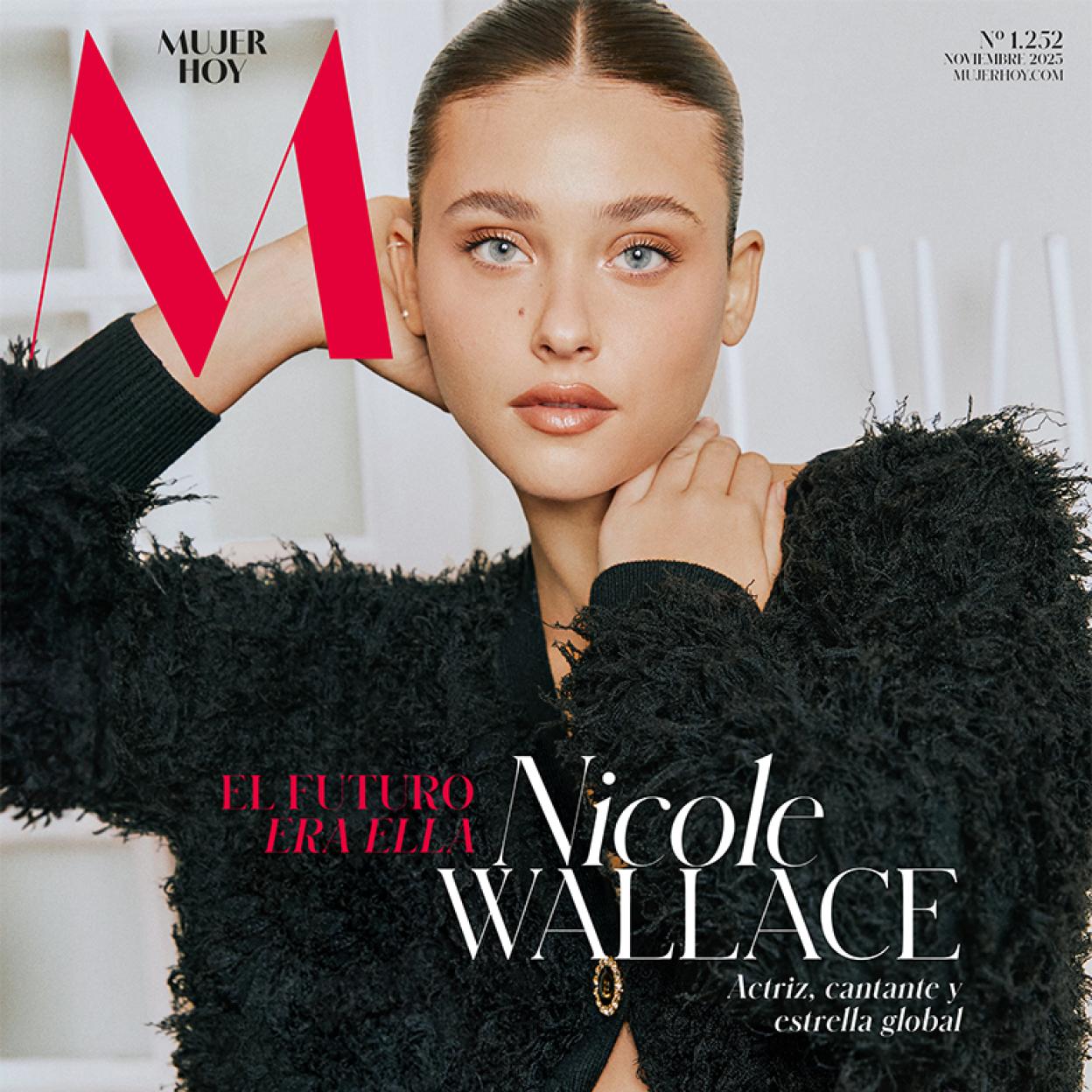 Nicole Wallace protagoniza la portada del número de noviembre de Mujerhoy.