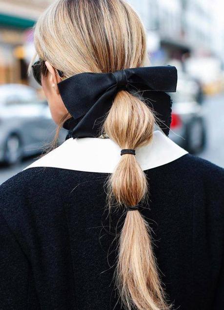 Imagen - Peinado con lazo tendencia