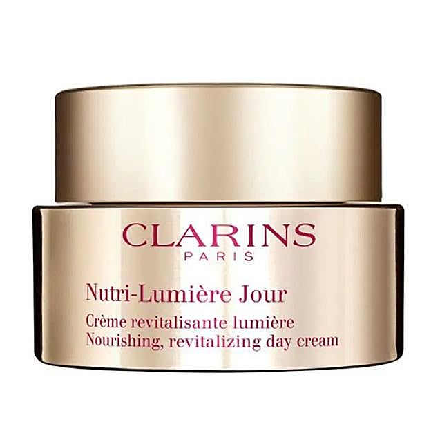 Crème Douceur Jour de Clarins.