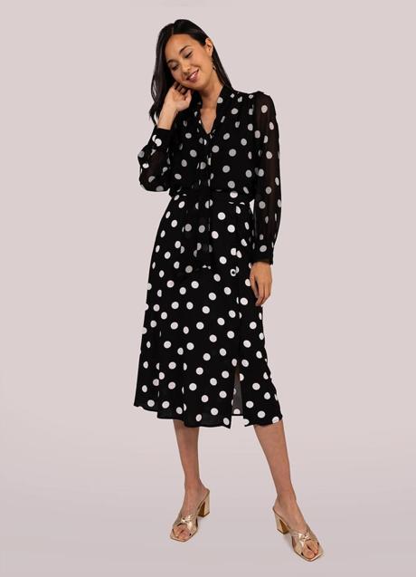 Imagen - Falda con estampado de lunares