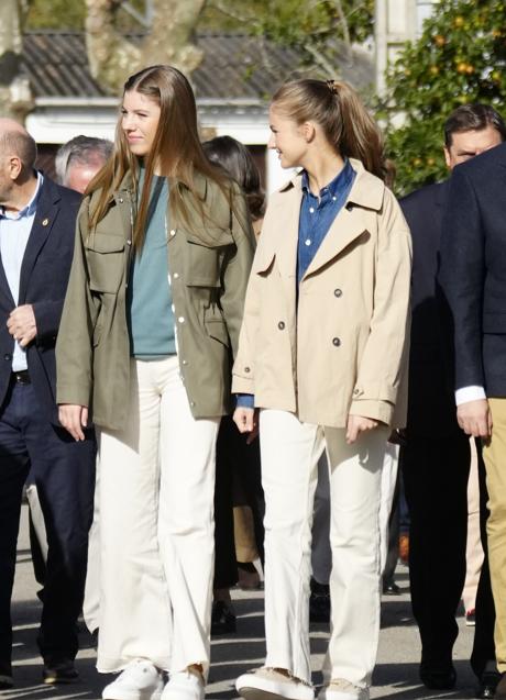 Imagen - La infanta Sofía y la Princesa de Asturias con looks cómodos en Asturias. Foto: Limited Pictures.