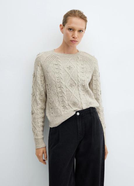 Imagen - Jersey con brillantes de Mango (39,99 euros)