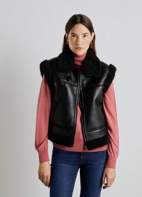 Imagen - Chaleco de doble faz negro