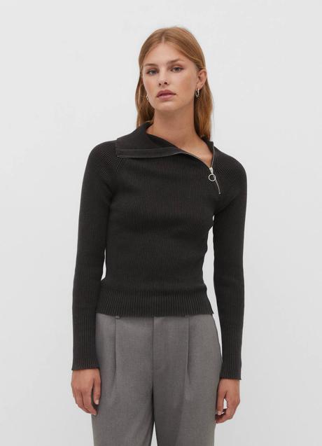 Imagen - Jersey con cremallera asimétrica