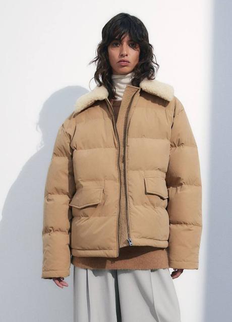 Imagen - Anorak acolchado con borreguillo