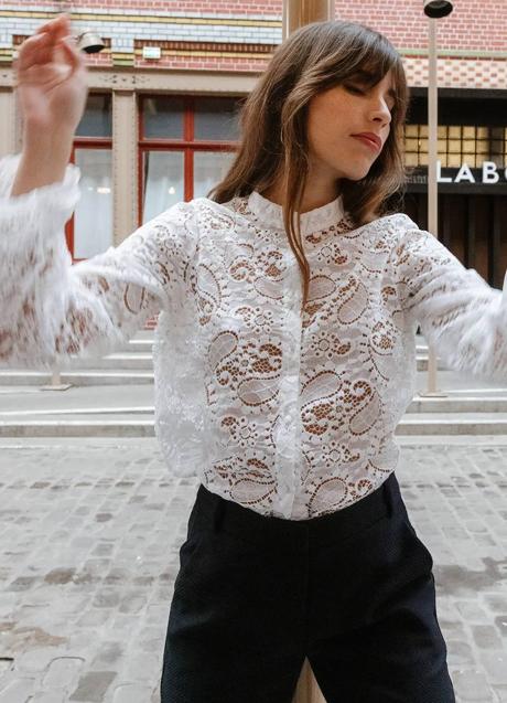 Imagen - Camisa de encaje paisley