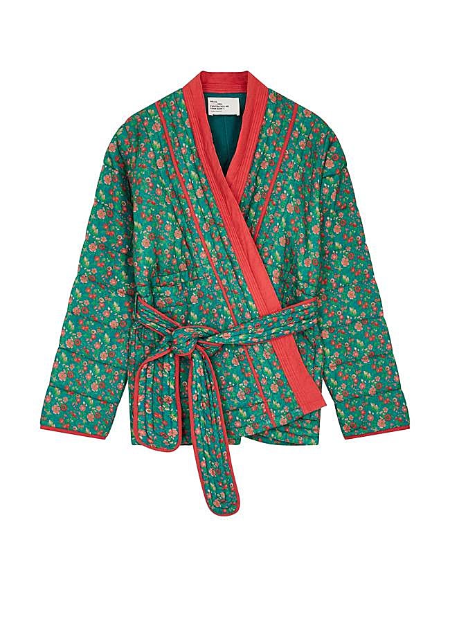 Imagen - Chaqueta estampada de Leon & Harper. Foto: Leon & Harper.