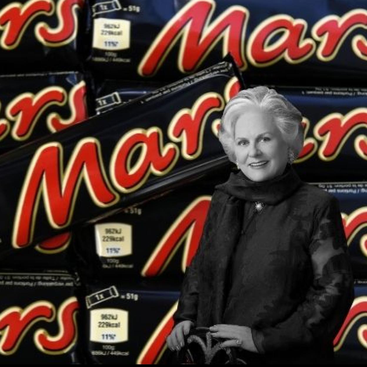 Jacquelin Mars y sus famosas chocolatinas