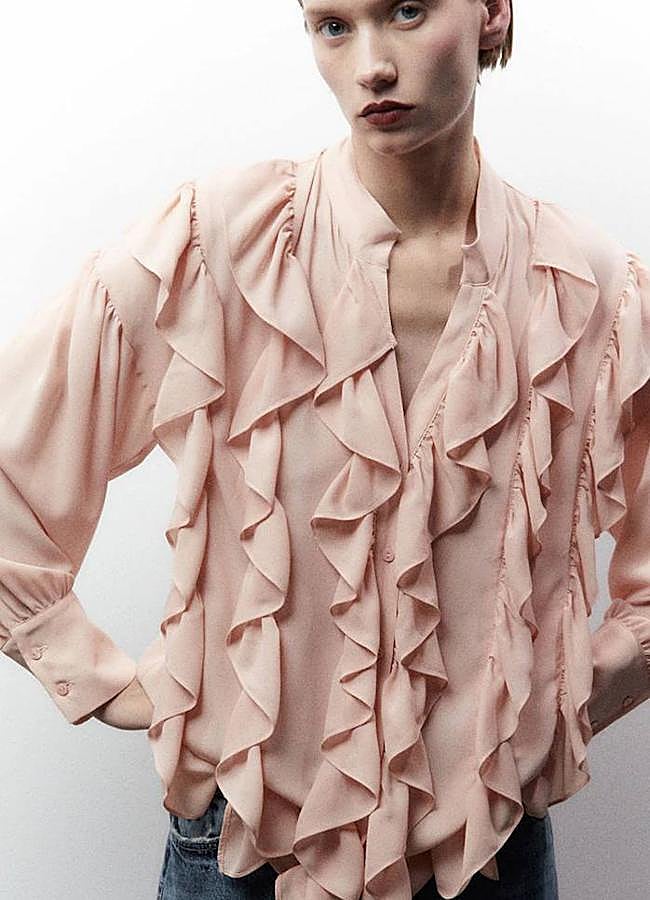 Imagen - Blusa con chorreras romántica