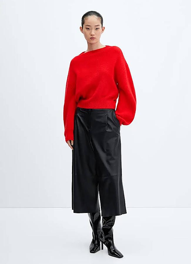 Imagen - Jersey rojo con manga abullonada