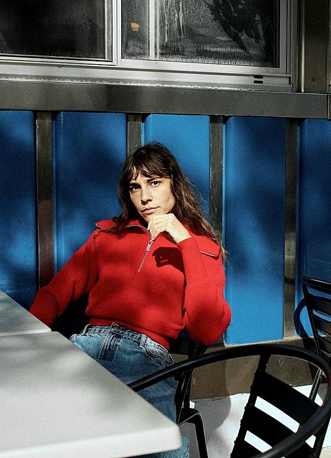 Imagen - Jersey rojo con cremallera