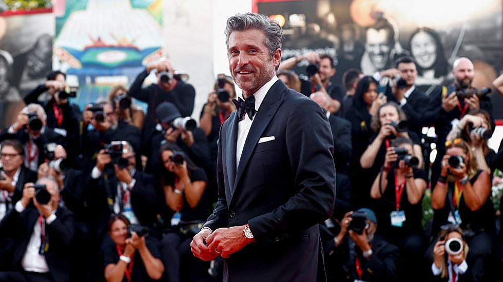 Patrick Depmsey en el Festival de Cine de Venecia.