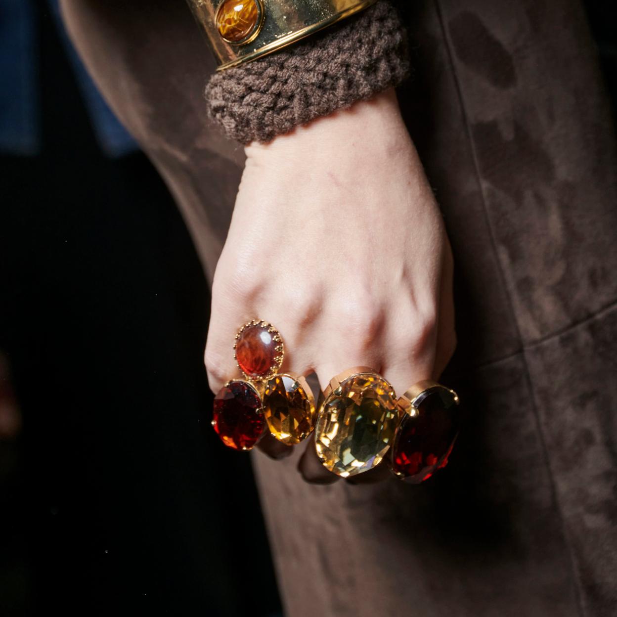 Anillos XXL que son tendencia.