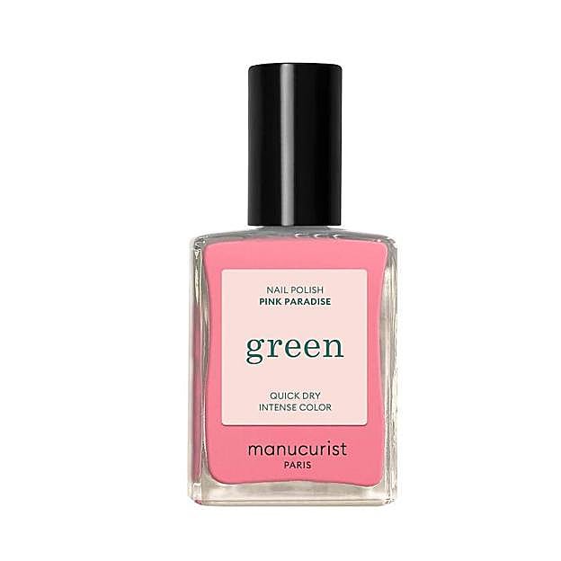 Green Nail Polish en Pink Paradise de Manucurist. Precio: 14 euros