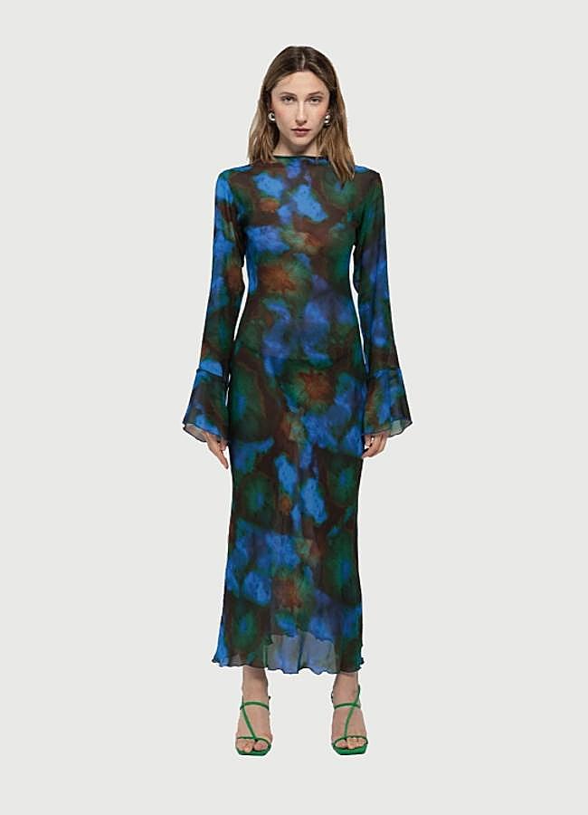 Imagen - Vestido multicolor con transparencias de Carmen Says (precio original, 80 euros). Foto: RRRent.