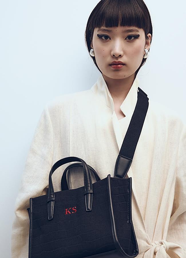 Imagen - Bolso mini shopper coco de Zara. (25,95 euros).