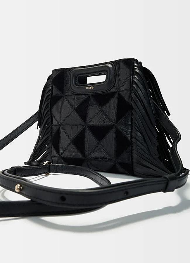 Imagen - Bolso de flecos de Maje, 275 euros.