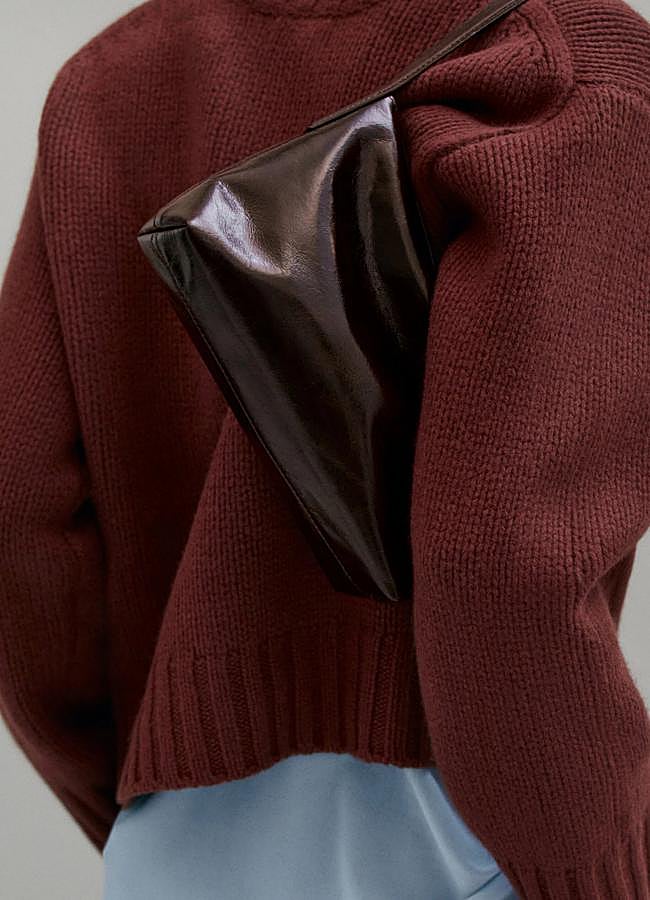 Imagen - Bolso de hombro de Massimo Dutti. Foto: Massimo Dutti.