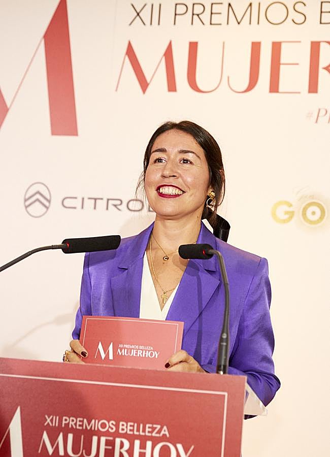 Imagen - Cantal Ceña, jefa de belleza de Mujerhoy, presentadora de los XII Premios Belleza Mujerhoy.