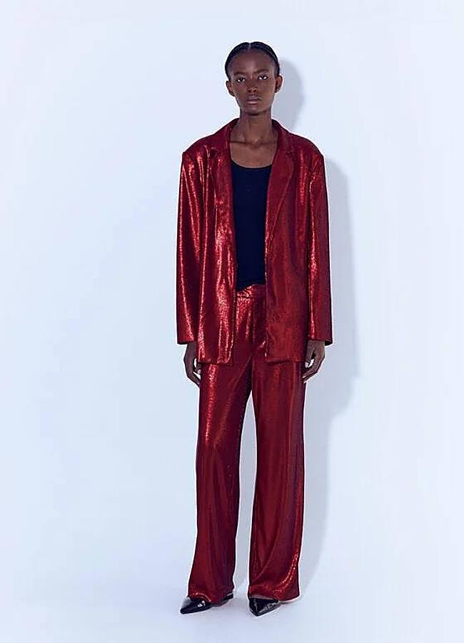 Imagen - Traje rojo de lentejuelas