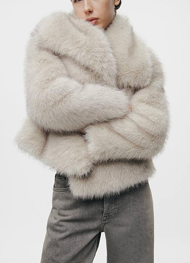 Imagen - Abrigo corto de pelo