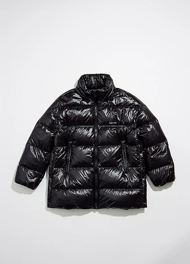 Imagen - Abrigo acolchado en negro de Bimba y Lola. Foto: Bimba y Lola.