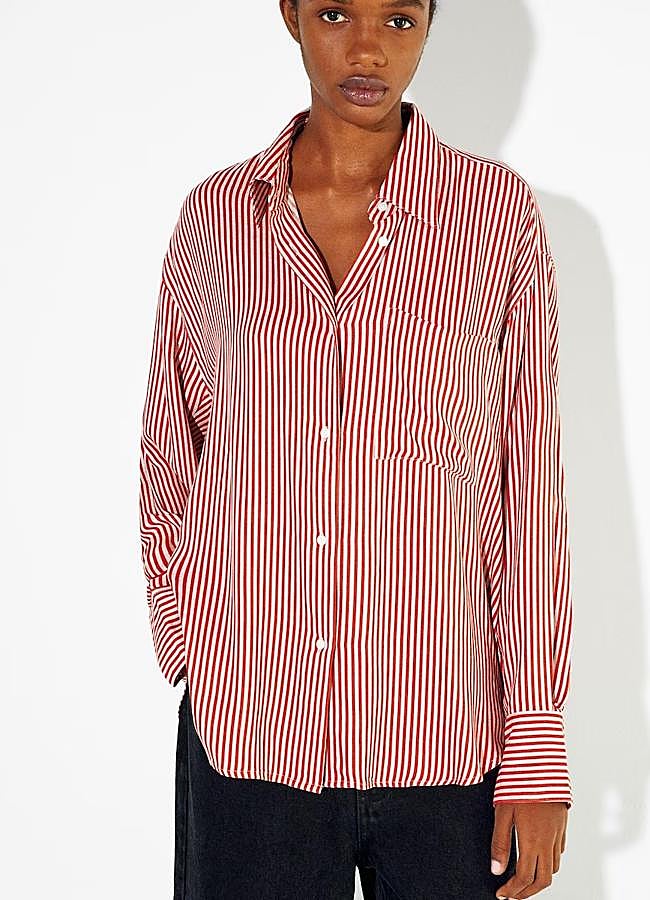 Imagen - Camisa de rayas rojas de Parfois, 29,99 euros.