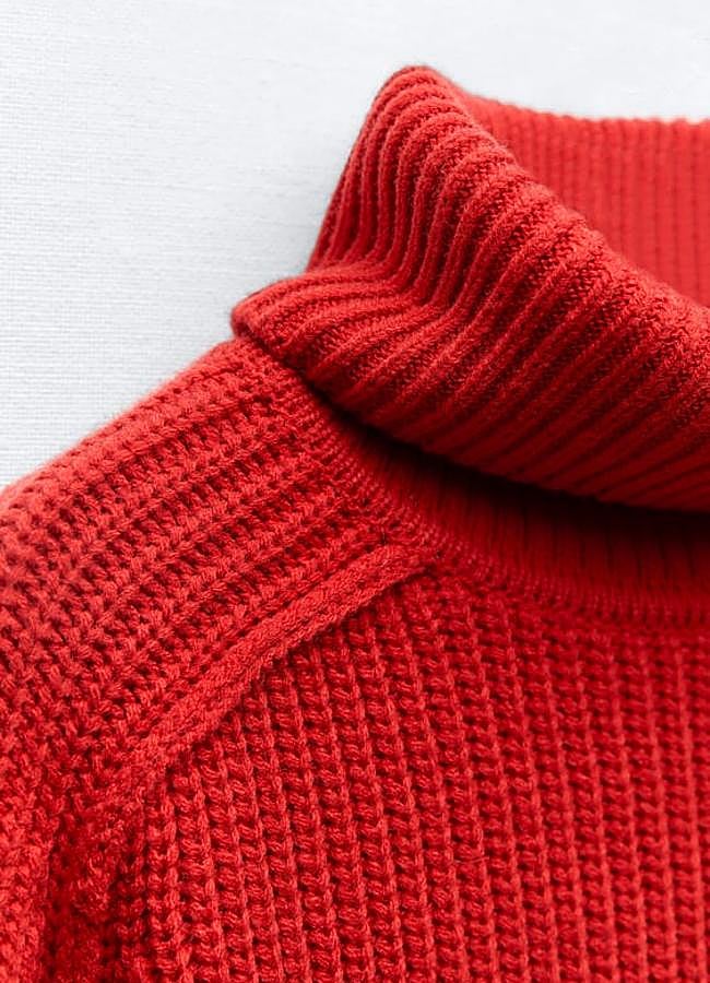 Imagen - Así es el tejido de punto del jersey de Zara.