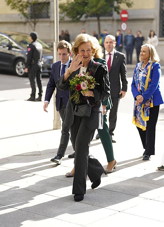 Imagen - La reina Sofía a su llegada al Rastrillo Nuevo Futuro en su edición de 2023. Foto: LIMITED PICTURES.