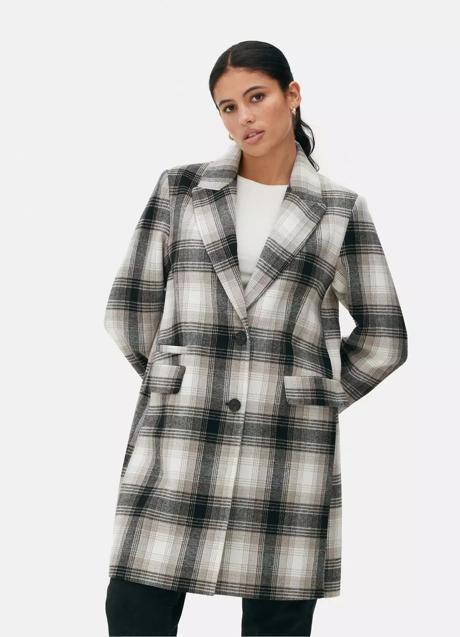 Imagen - Abrigo con estampado de cuadros de Primark (34 euros)