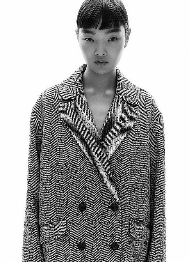 Imagen - Abrigo de espiga oversize