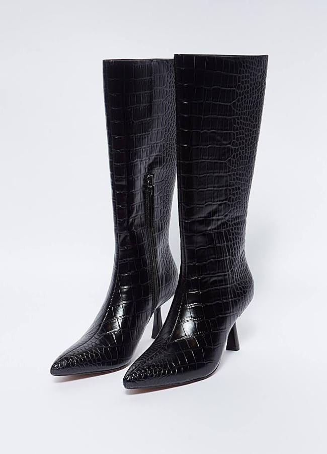 Imagen - Botas de tacón fino animal print