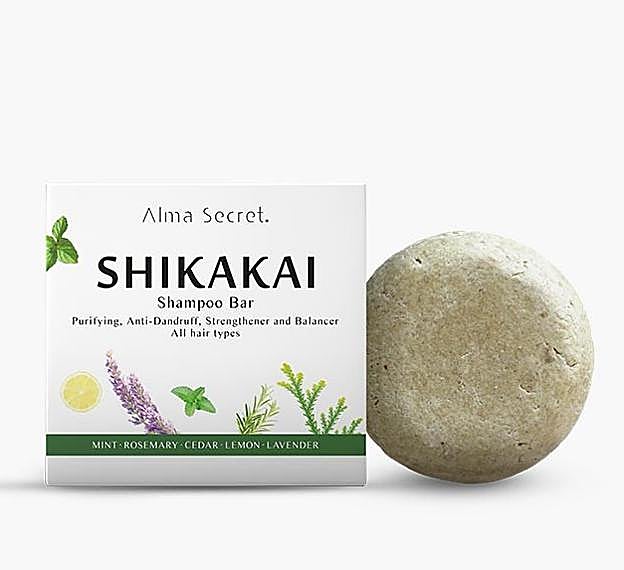 El champú Shikakai de Alma Secret.