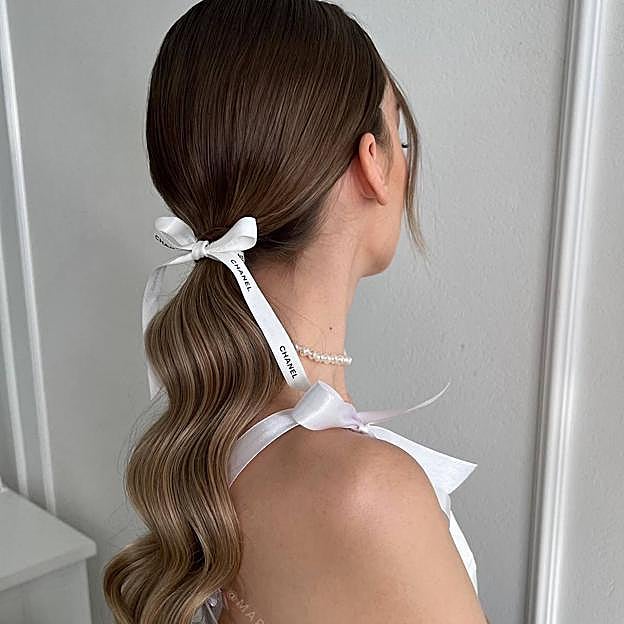 Coleta de fiesta balletcore