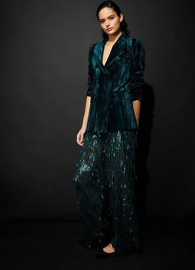 Imagen - Pantalones de lentejuelas con flecos