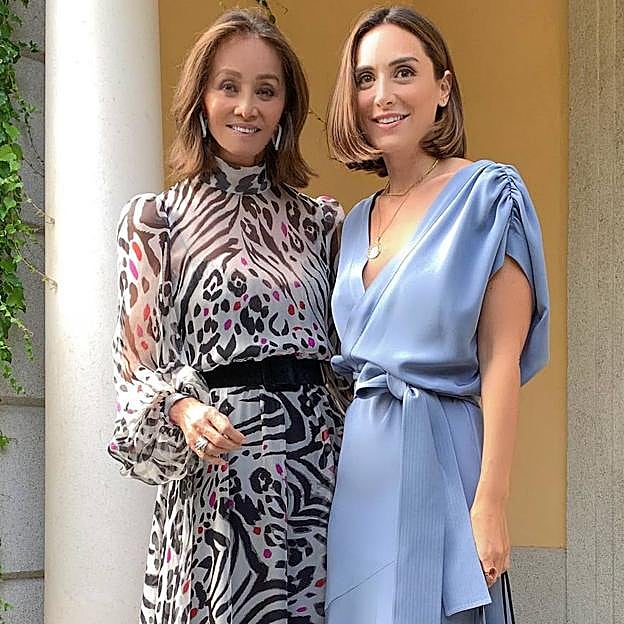 Tamara Falcó con bob con puntas hacia dentro