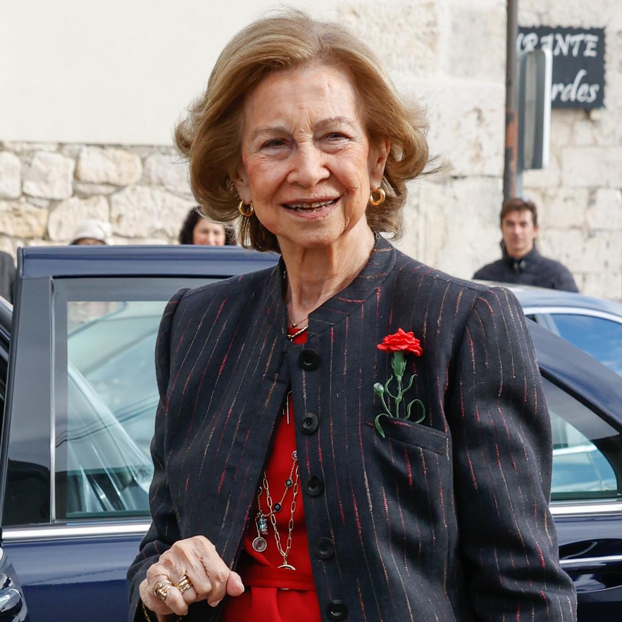 La reina Sofía en Burgos.