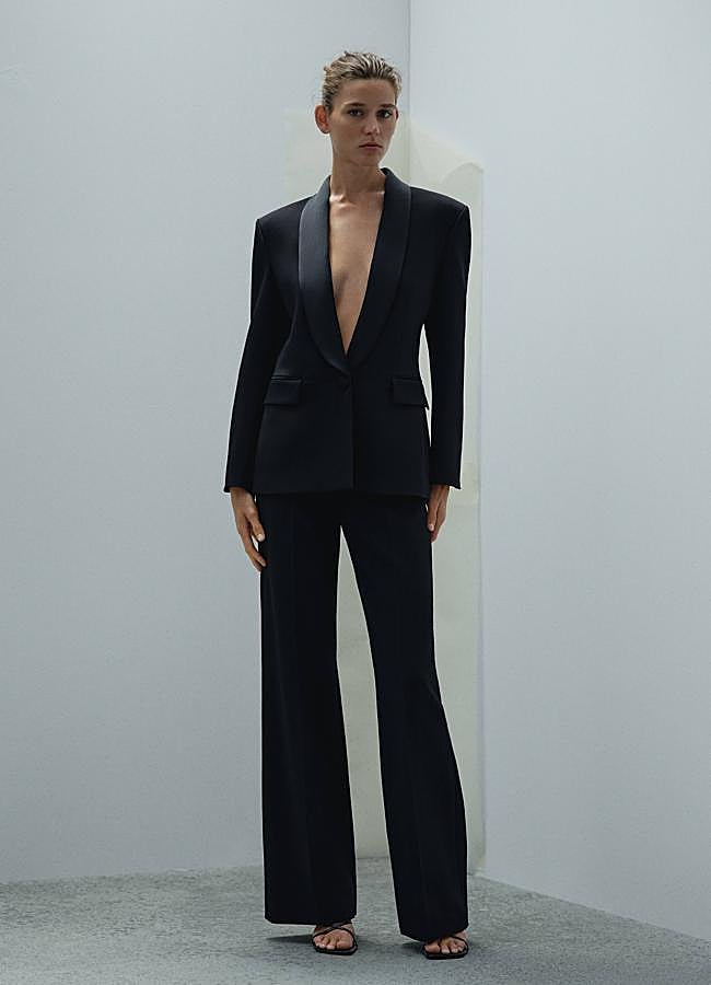 Imagen - El traje tipo smoking de Mango.