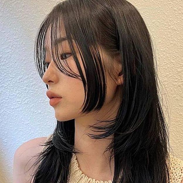 Cortes de pelo 2024 a la moda tipo hime