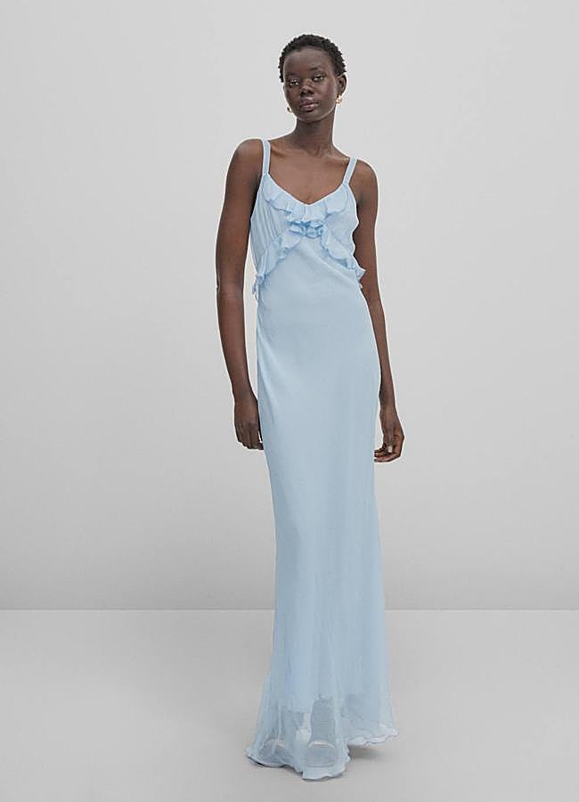 Imagen - Vestido lencero con volantes