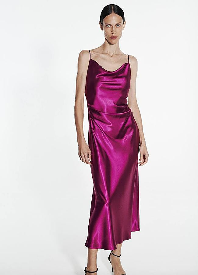 Imagen - Vestido lencero con cut out