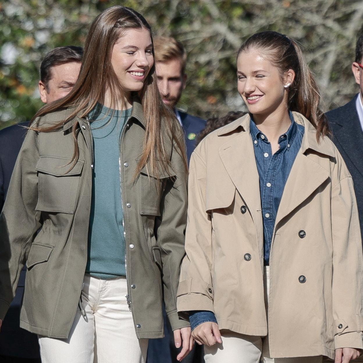 La infanta Sofia ha sido una de las 'royals' que más utiliza zapatillas en su día a día