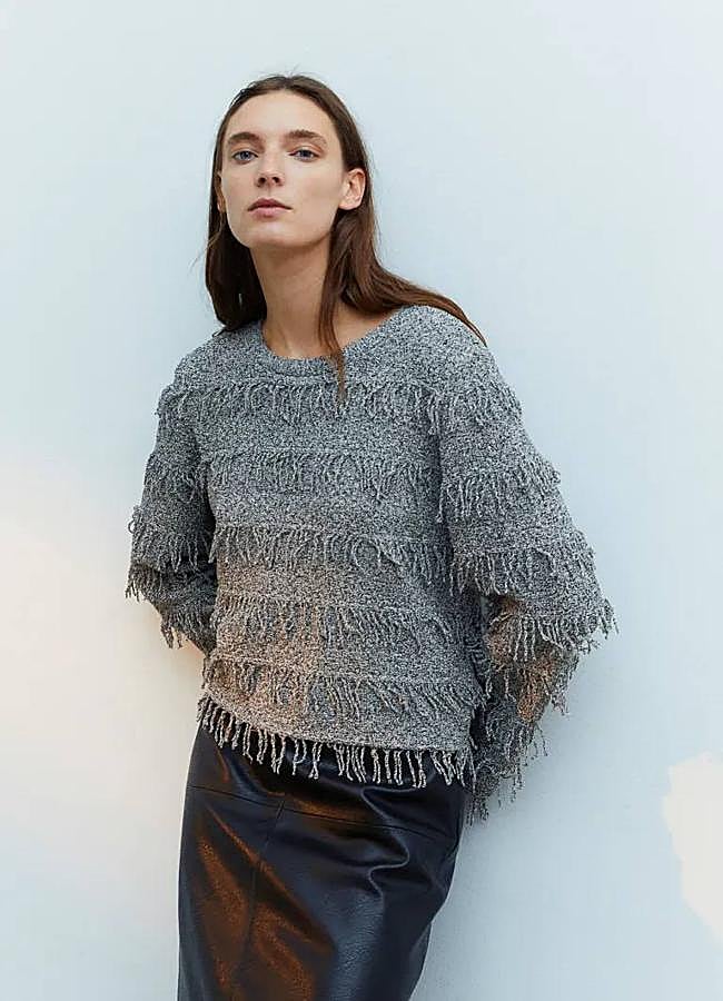 Imagen - Jersey con flecos en cascada