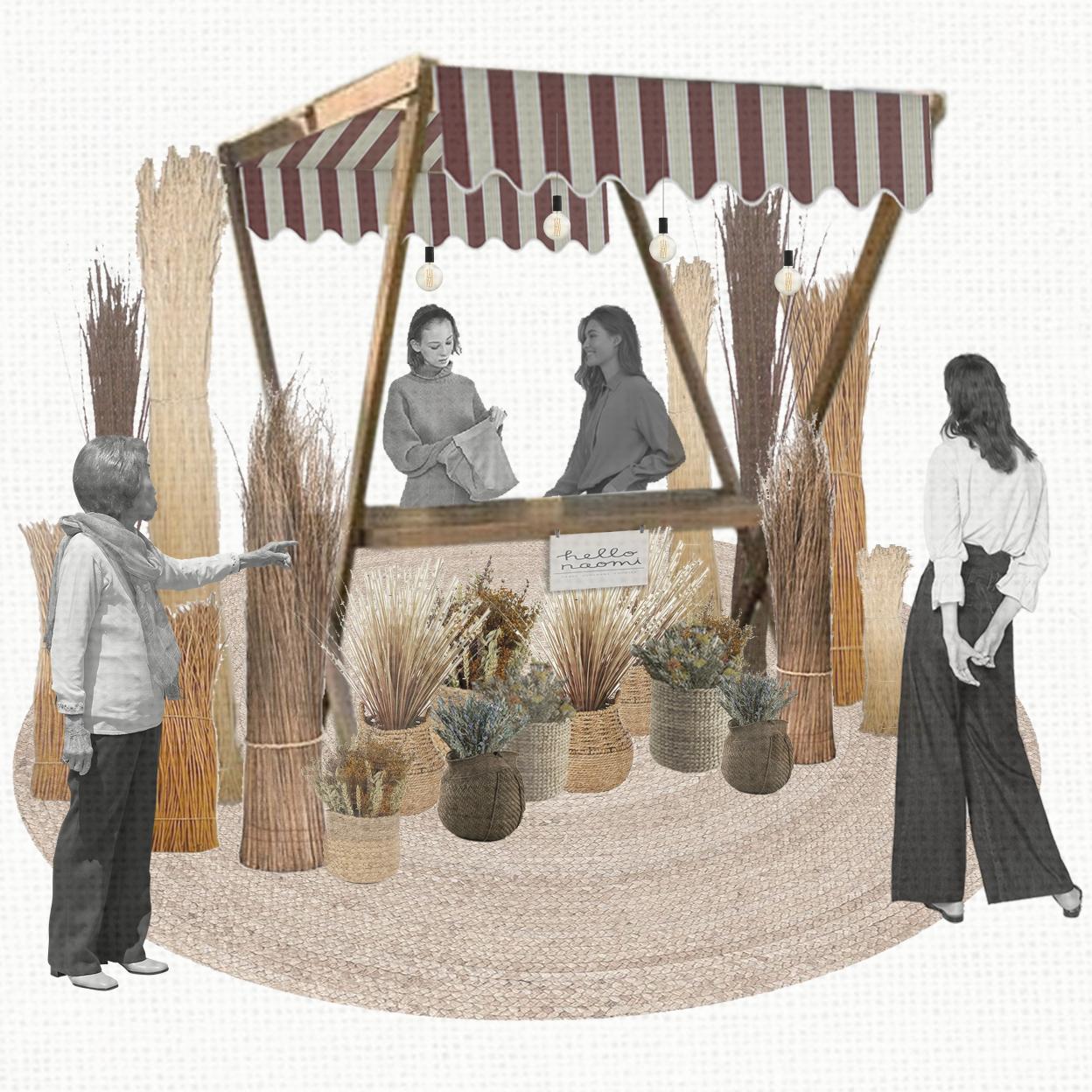 Así será el mercadillo Spanish Friday este martes. 